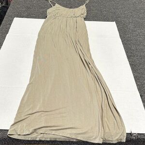 Lulu's Chic Tan Maxi Dress